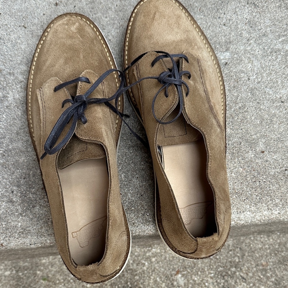Women’s Suede Red Wing Shoes in Brown - new